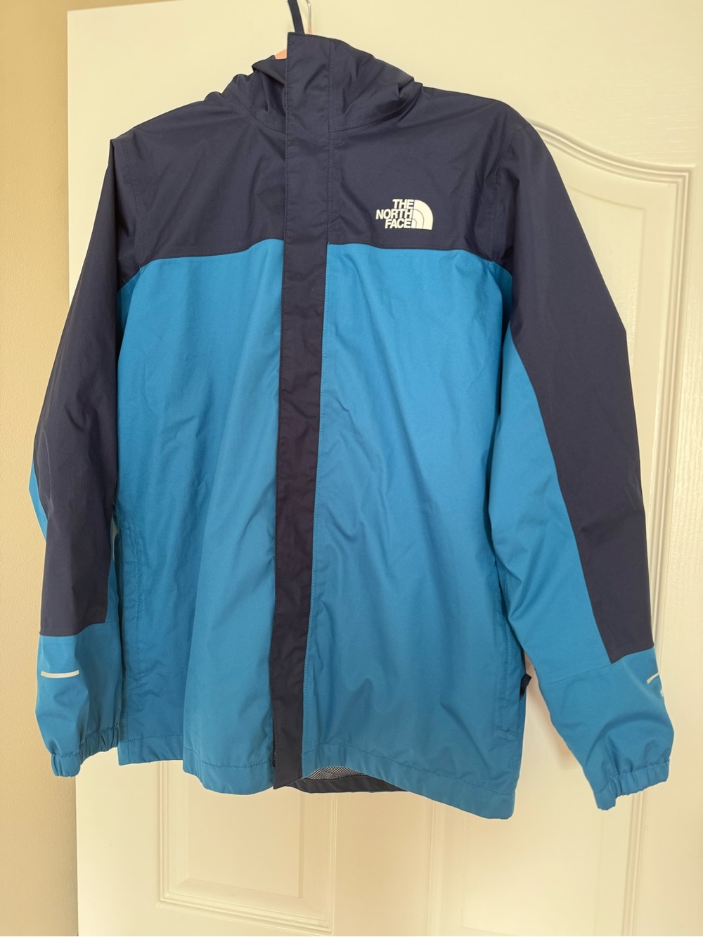 The North Face Boys XL s18-20 Hooded Waterproof Jacket Dryvent Zipline